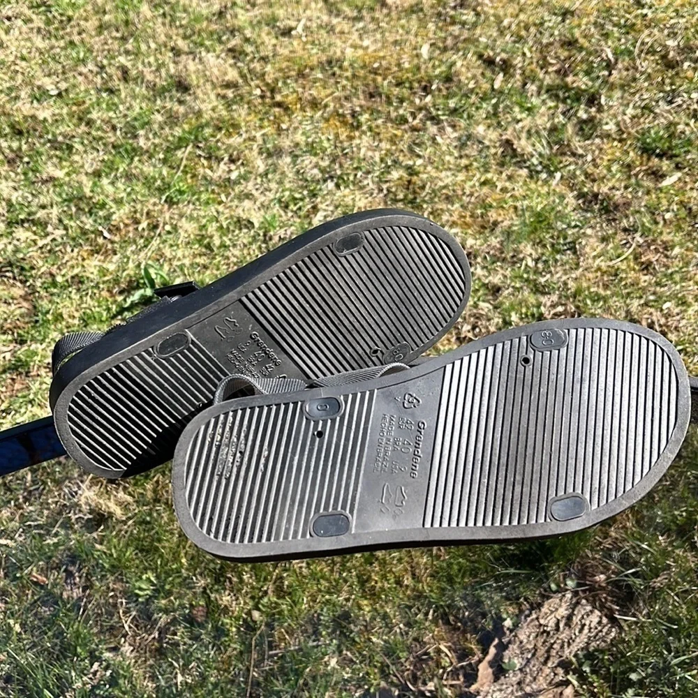 Ozark Trail Grendene Men's Adventure Adjustable Ankle Strap Sandals